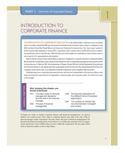 2part 1overview Of Corporate Finance 1 1 Corporate