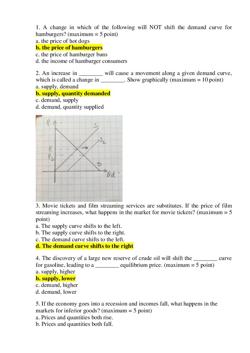 6 Which Of The Following Might Lead To An Increasein
