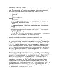 Mobile Health (mHealth, Commcare) Case Study