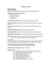 Marketing Exam Notes