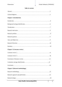 Dissertation