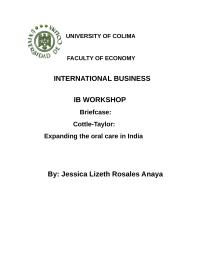 COTTLE TAYLOR ORAL CARE IN INDIA